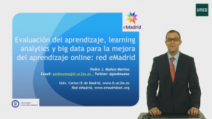 Evaluación del aprendizaje, learning analytics y big data para la mejora del aprendizaje online: red eMadrid