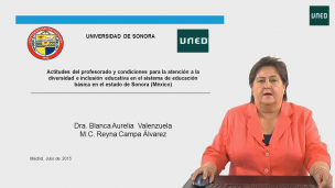 Actitudes del profesorado y Condiciones para la atención a la diversidad e inclusión educativa en el sistema de educación básica en el Estado de Sonora México