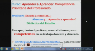 Aprender a aprender. Competencia prioritaria del profesorado