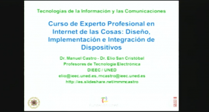 Curso de Experto Profesional en Internet de las Cosas: Diseño, Implementación e Integración de Dispositivos