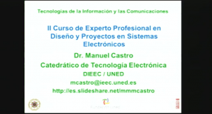 Curso de Experto Profesional en Diseño y Proyectos en Sistemas Electrónicos