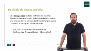 Tipología de Discapacidades.  Parte 2