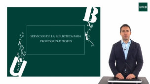 Servicios de la biblioteca para profesores-tutores de la UNED