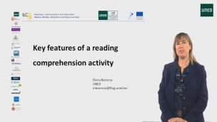 Key features of a reading comprehension activity 