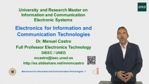 Pesentation of the subject: Electronics for Information and Communication Technologies.