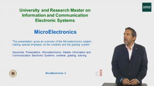 Presentation of the subject: Microelectronics