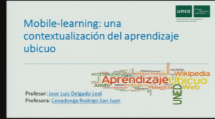 Presentación Mobile-learning una contextualización del aprendizaje ubicuo
