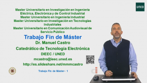 Presentación de la asignatura: Trabajo fin de Máster