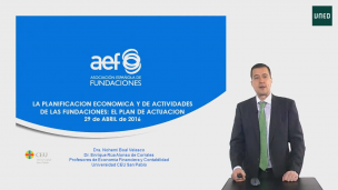 La planificación económica y de actividades de las fundaciones: el plan de actuación