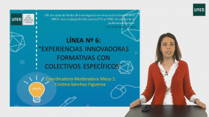 Presentación Línea Temática: Experiencias innovadoras formativas con colectivos específicos