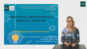 Observaciones radioastronómicas a distancia en tiempo real