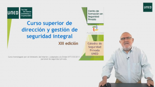 Curso superior de dirección y gestión de seguridad integral
