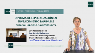 Curso de Especialista Universitario en Envejecimiento saludable: Intervenciones en entrenamiento cognitivo, actividad física y nuevas tecnologías.