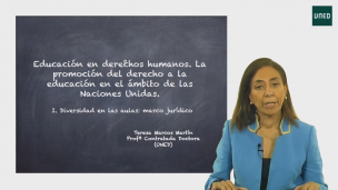 Educación en Derechos humanos. La promoción del derecho a la educación en el marco de las Naciones Unidas