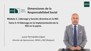 2.4 El liderazgo en la implementación de la RSC en la pyme