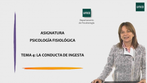 La conducta de ingesta. Segunda Parte