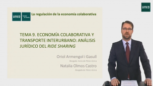 Tema 10: Economía colaborativa y transporte interurbano. Parte I 