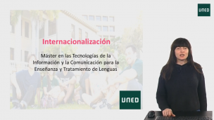 Internacionalización del Máster TIC-ETL. –Actualizado