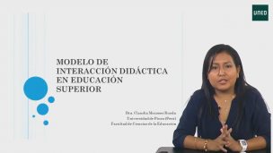 Modelo de interacción didáctica en enseñanza superior 