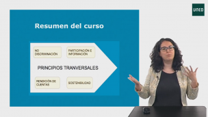 Agua y saneamiento para el Desarrollo Humano. Cierre