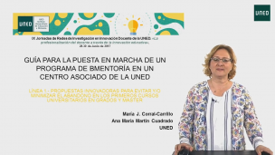 Guía para la puesta en marcha de un programa de bMentoría en un Centro Asociado de la UNED