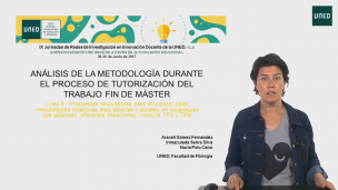 Análisis de la metodología del proceso de tutorización del Trabajo Fin de Máster: el punto de vista del profesor