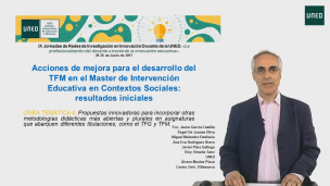 Acciones de mejora para el desarrollo del TFM en el Máster de Intervención Educativa en Contextos Sociales: resultados iniciales