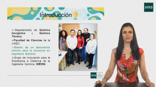 Diseño de un laboratorio remoto para la docencia en Ingeniería Química