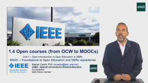 1.4 Open courses (from OCW to MOOC)        