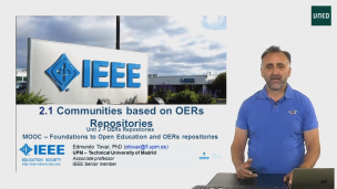 2.1 Communities based on OER Repositories. Repositories of general purpose