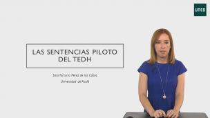 Las sentencias piloto