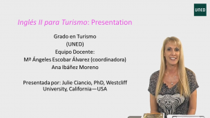 Inglés II para Turismo: Course Presentation by Julie Ciancio       