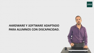 Hardware y software adaptado para alumnos con discapacidad