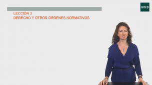 Tema 3: Derecho y otros órdenes normativos