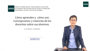 Presentación del Seminario: Cómo aprenden y cómo son. Concepciones y creencias de los docentes sobre sus alumnos