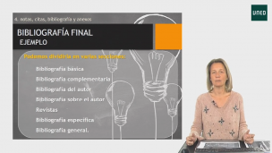 Bibliografía final y anexos