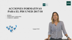 Plan de formación del PDI de la UNED - IUED 