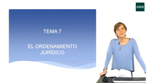 Tema 7: El Ordenamiento Jurídico