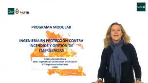 Presentación del programa modular: Ingeniería de protección contra incendios y gestión de emergencias        