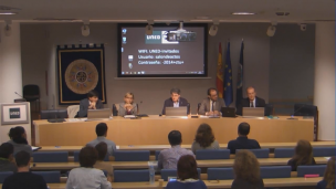 Apertura de la jornada sobre propiedad intelectual informática 