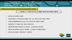 Implantación de aplicaciones web