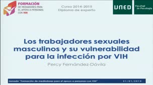 Los trabajadores sexuales masculinos y su vulnerabilidad para la infección por VIH 