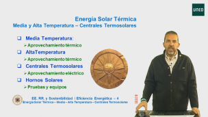 Energía Solar Térmica de Media-Alta Temperatura (Centrales Termosolares)