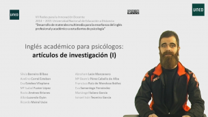 Artículos de investigación I