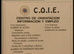 El Centro de Orientación, Información y Empleo COIE: "Ocupa tu puesto".
