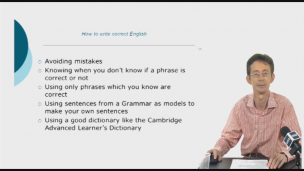 Starting to write English with no mistakes 12