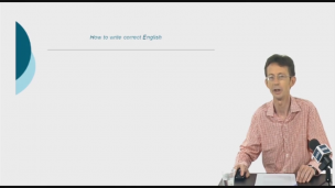 Starting to write English with no mistakes 6