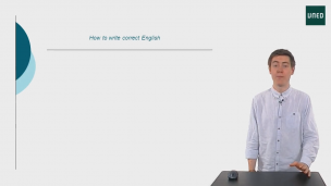 Starting to write English with no mistakes 8
