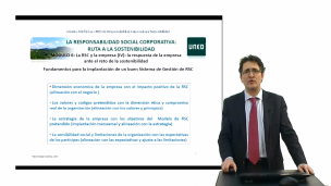 Módulo 6. Fundamentos para la implementación de un buen sistema de gestión de RSC