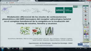 Modulación diferencial de los niveles de corticoesterona plasmática y del ARN mensajero del receptor adrenérgico beta1A 